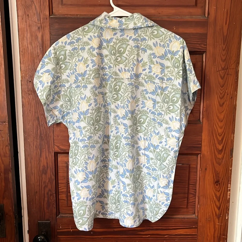 Summersalt The Poolside Poplin Button-Down Shirt size M - Picture 8 of 10